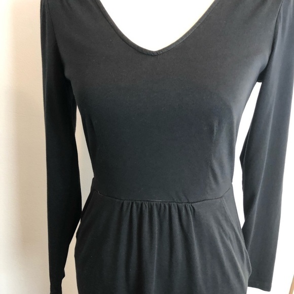 Boden Little Black Dress w/ Pockets (belt not included) 4 - Picture 2 of 7